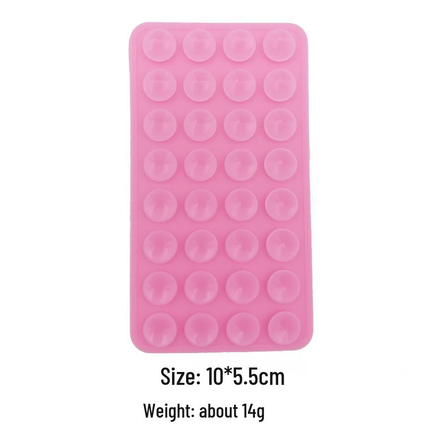 32-Piece Silicone Suction Cup Phone Holder Set - Double-Sided, Universal Fit