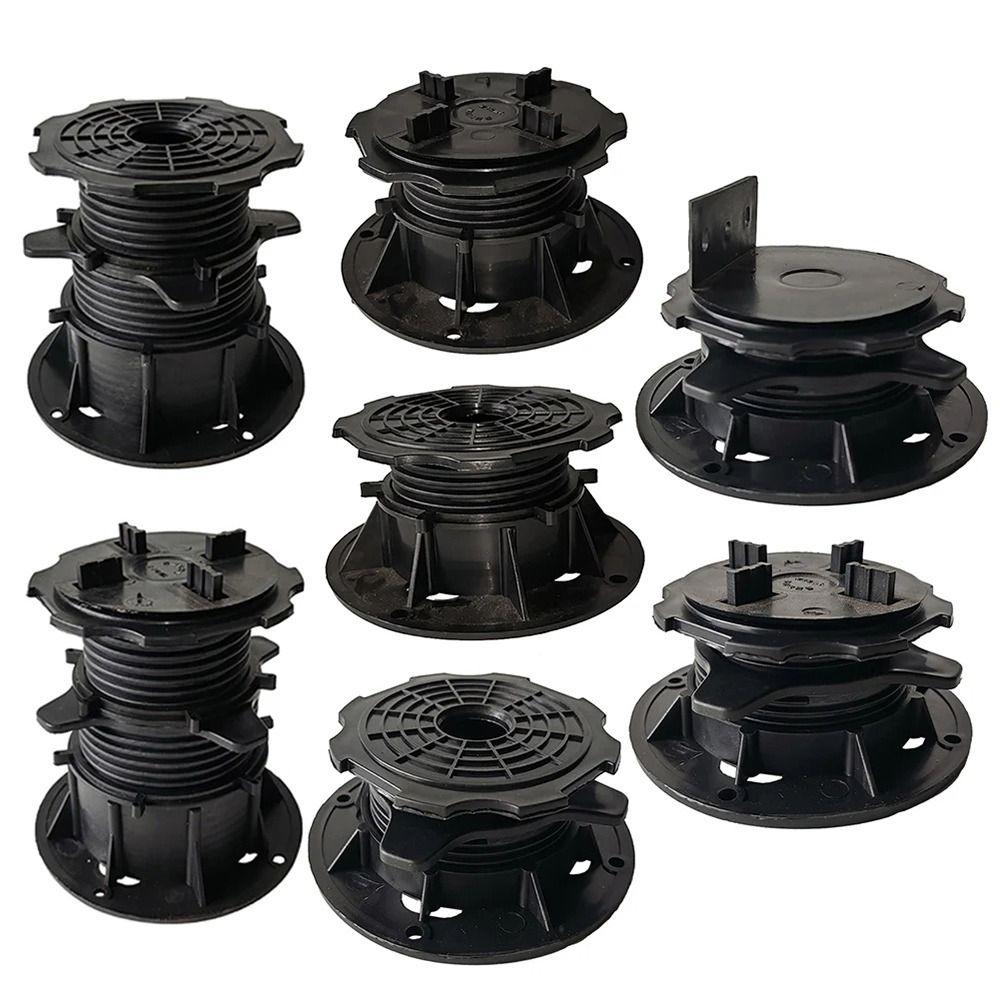 1/2Pcs Slab Bearing Decking Boards Height Adjustable Lift Bearing Set for Wood WPC Metal