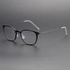Denmark Brand Screwless Titanium Glasses Frame Men Retro Square Ultralight Eyeglasses Women High Quality Spectacles Frames 6609
