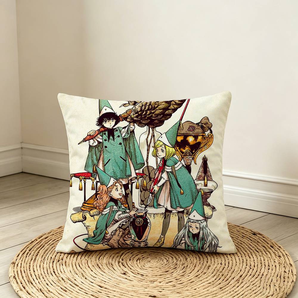 Witch Hat Workshop Friends Pillow Case Pattern Printed Pillowcase For Living Room Sofa Cushion Cover
