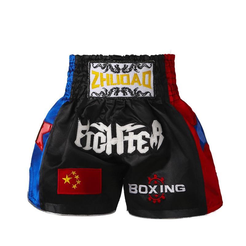 Breathable Muay Thai Shorts Cycling Jersey Training Martial Arts Combat Sports Wear Men Women