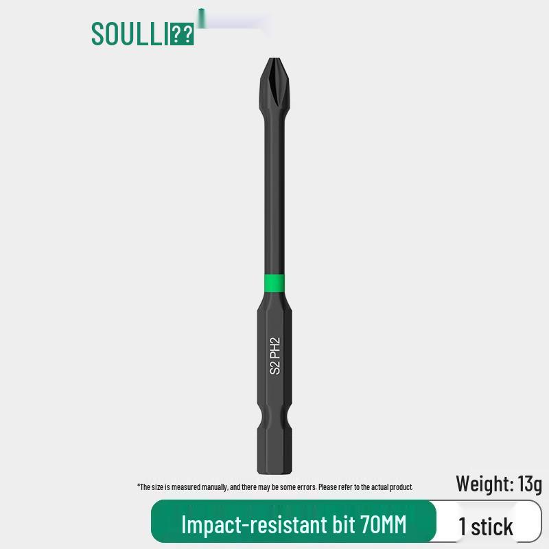 Phillips Hex Set: Strong Magnetic, Non-Slip Tungsten Steel, High Hardness Electric Screwdriver Bits