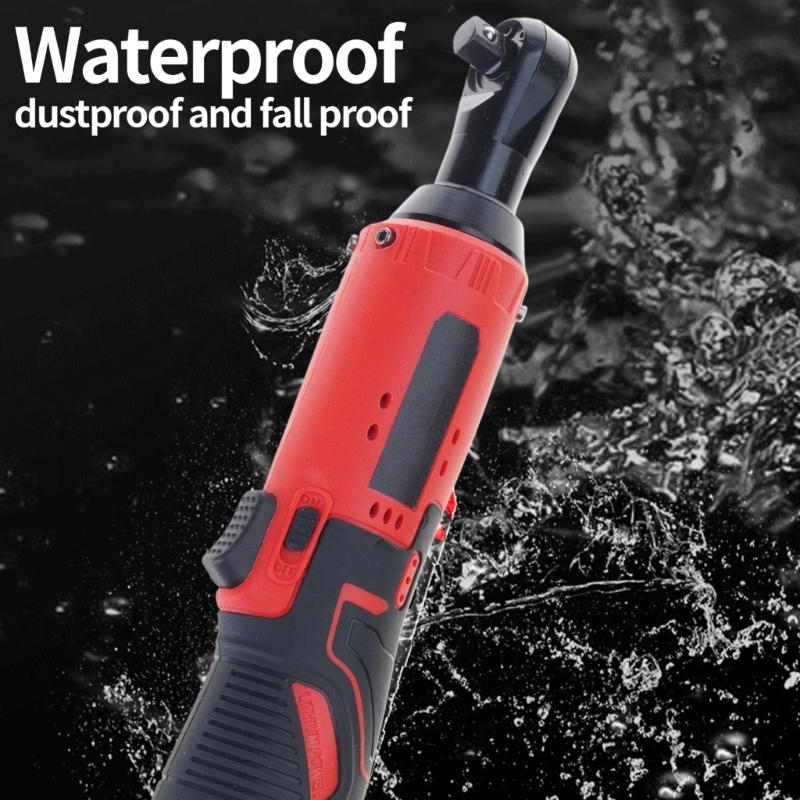 Cordless Ratchet Wrench Set Functional Electric Ratchet Wrench 18V Power Ratchet Tool For Various Application