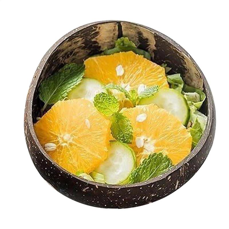 Coconut Bowls Smoothie Polished Coconut Shell Bowl Wood Reusable Bowl Natural Coconut Shell Bowls Natural Coconut Shell Bowls CN