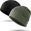 New Mesh Breathable Ice Silk Skull Cap Outdoor Men Sports Motorcycle Cycling Helmet Liner Hat Women Uv Protection Beanie Hats