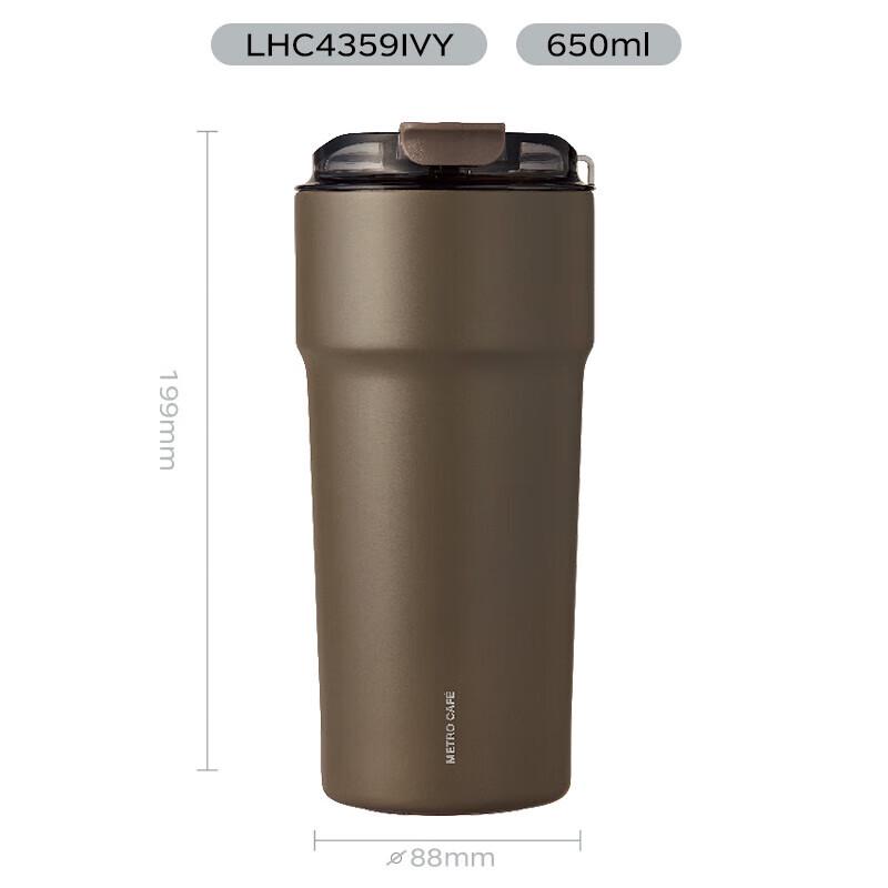 LOCK&LOCK Ceramic Coated Insulated Coffee Travel Mug