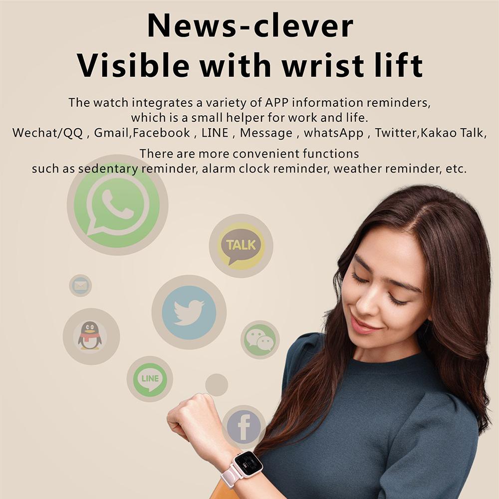 Men Women Smart Watch Sports Blood Oxygen Body Temperature Monitoring Smartwatch 5atm Waterproof Watches For Iphone Android