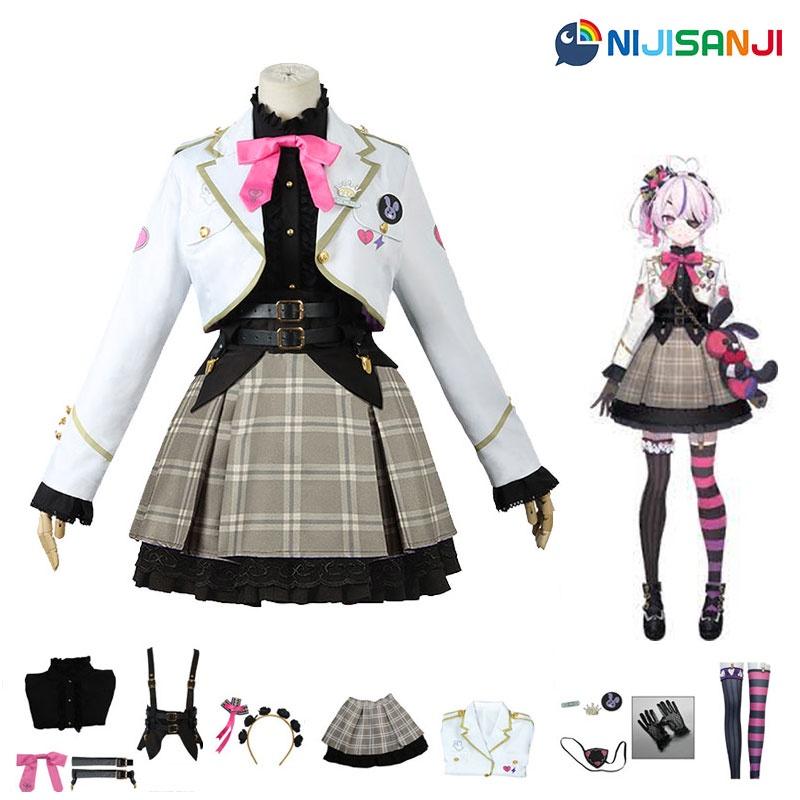 Nijisanji En Maria Marionette Cosplay Outfit Set Carnival Costume Role Play Lady