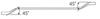 SEK Box Wrench 17 X 19 Mm (mm), 45° Angle,