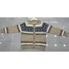 Womens Fair Isle Knit Cardigan Sweater Loose Fit Round Neck Button Front Long Sleeve 2026