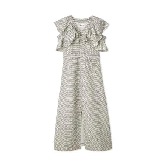 Denim frill dress LWFO244024 Women s