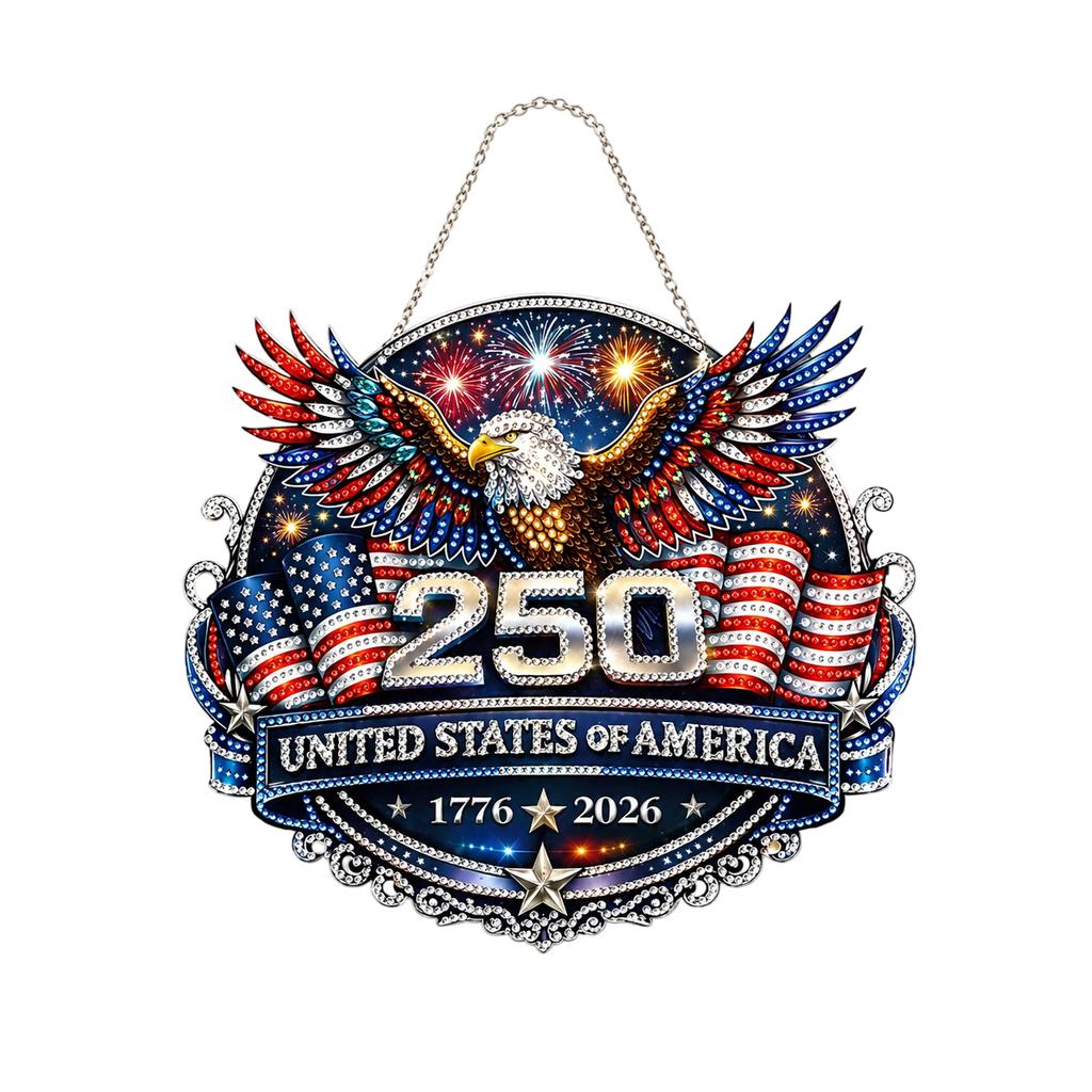 Pendant Kit for 0th Independence Day Celebration - DIY Ornament for Home Decor