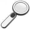 8X Rechargeable Magnifying Glass with Light 21Led 3 Mode Magnifying Glass for Kids Seniors Reading Black White