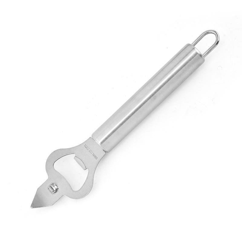 Stainless Steel Multi-Functional 3-in-1 Beer Bottle & Can Opener Kitchen Tool
