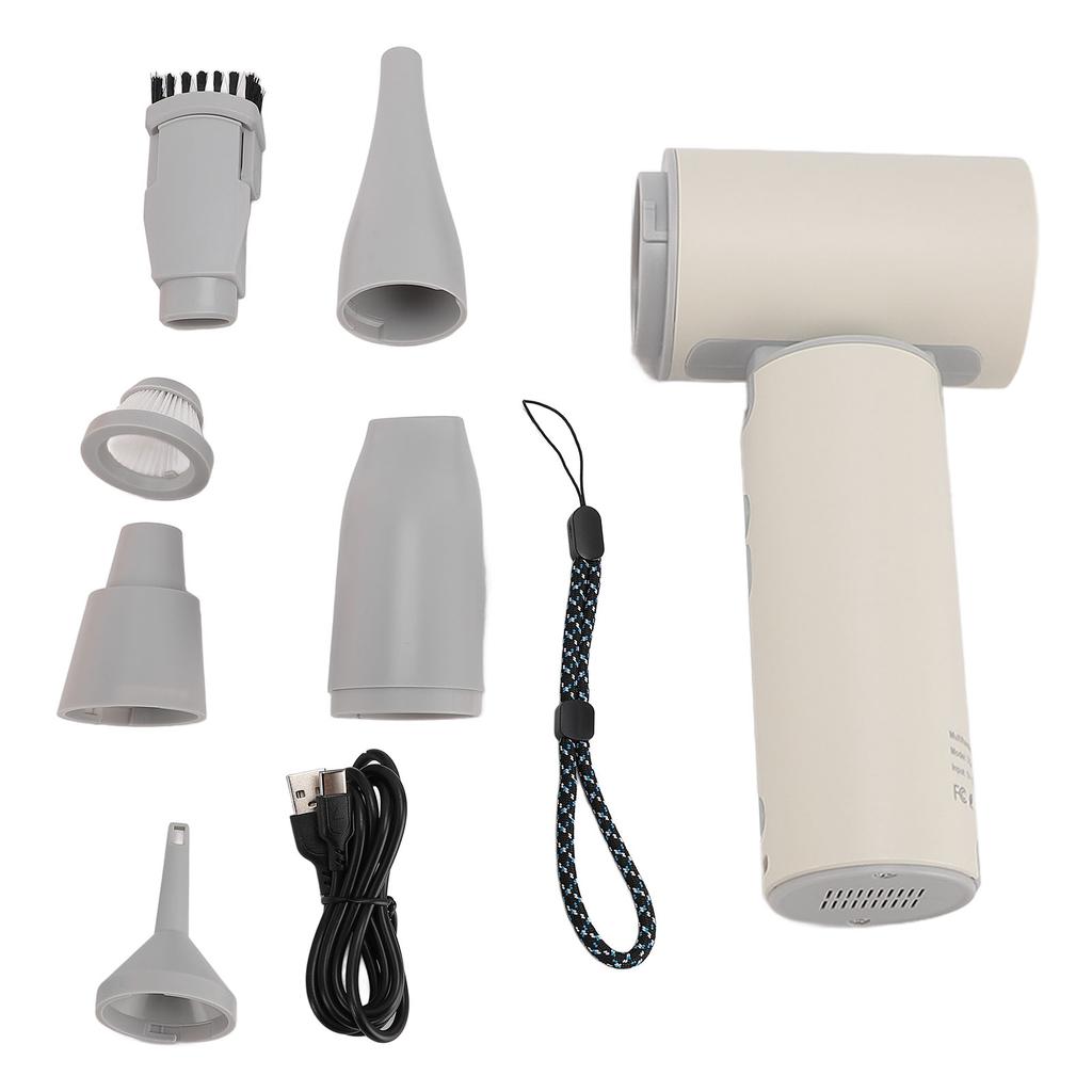 Air Duster with Brushless Motor Multiple Nozzles 110000RPM 5 Gear 4400mAh Air Blower for Dust Remova