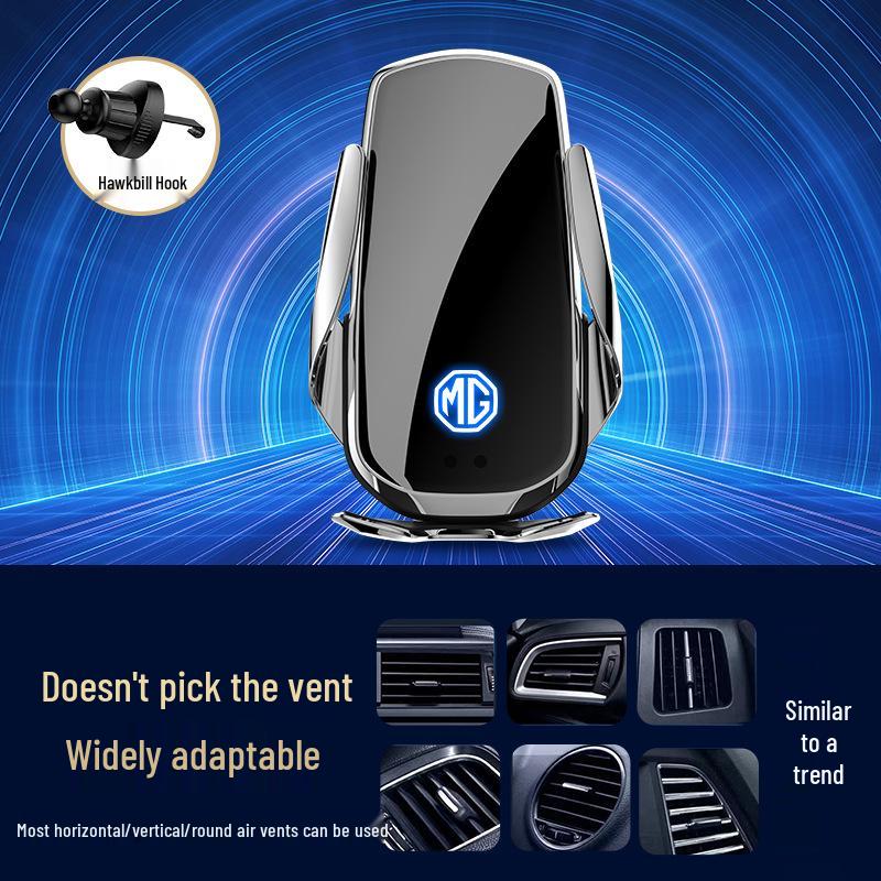 

Compatible MG Car Wireless Fast Charging Phone Holder for MG3, MG6, ZS, EZS, HS, ONE Models.