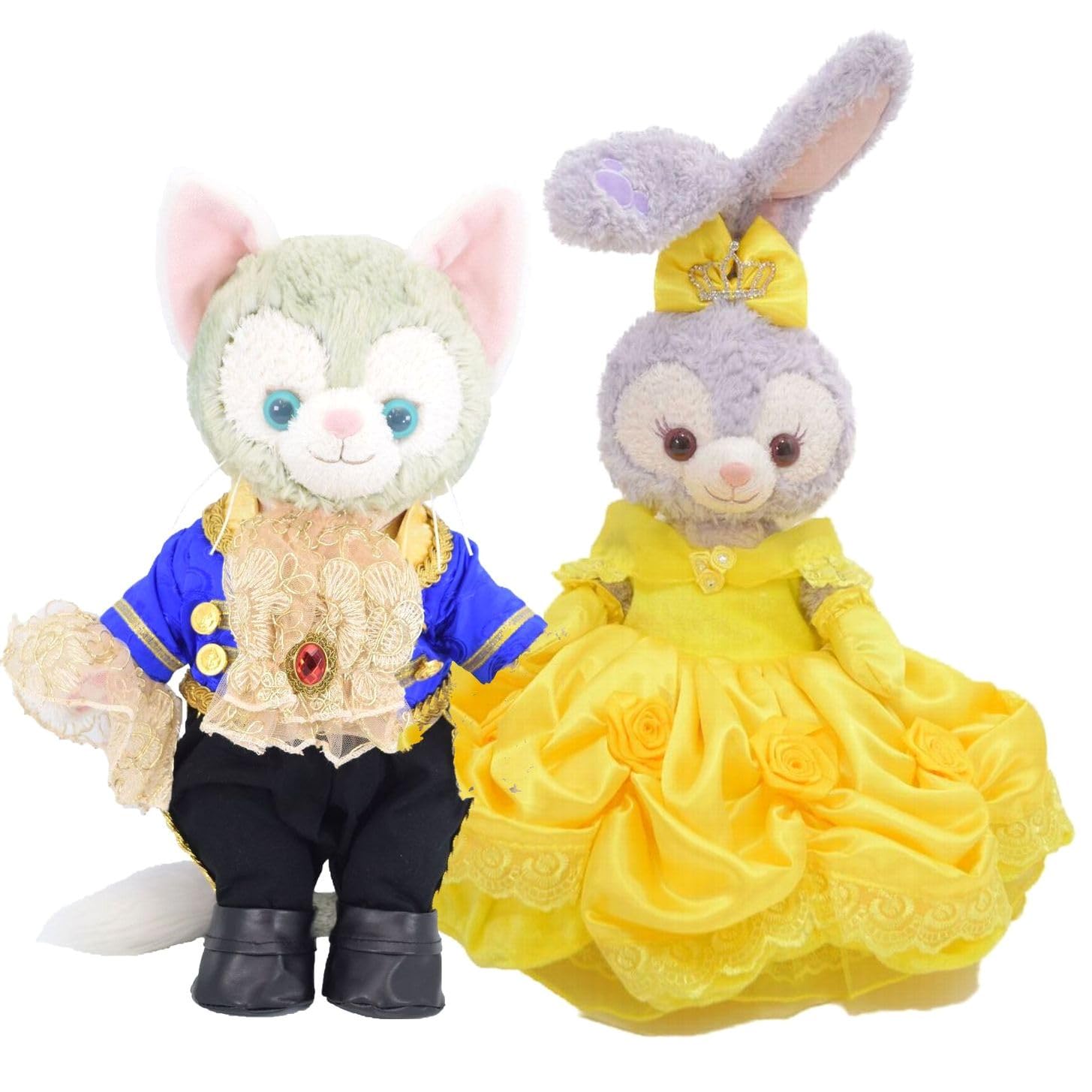 

Teddy Bear Mail Order Alice Gelatoni StellaLou Costumes Beauty and the Beast Belle Prince Adam Pair Set & Dress-Up & (Small)