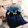 book F-Fourth W-Wing Dragon Flannel warm comfort soft plush blanket for sofa living room hogar office bedroom travel gift home