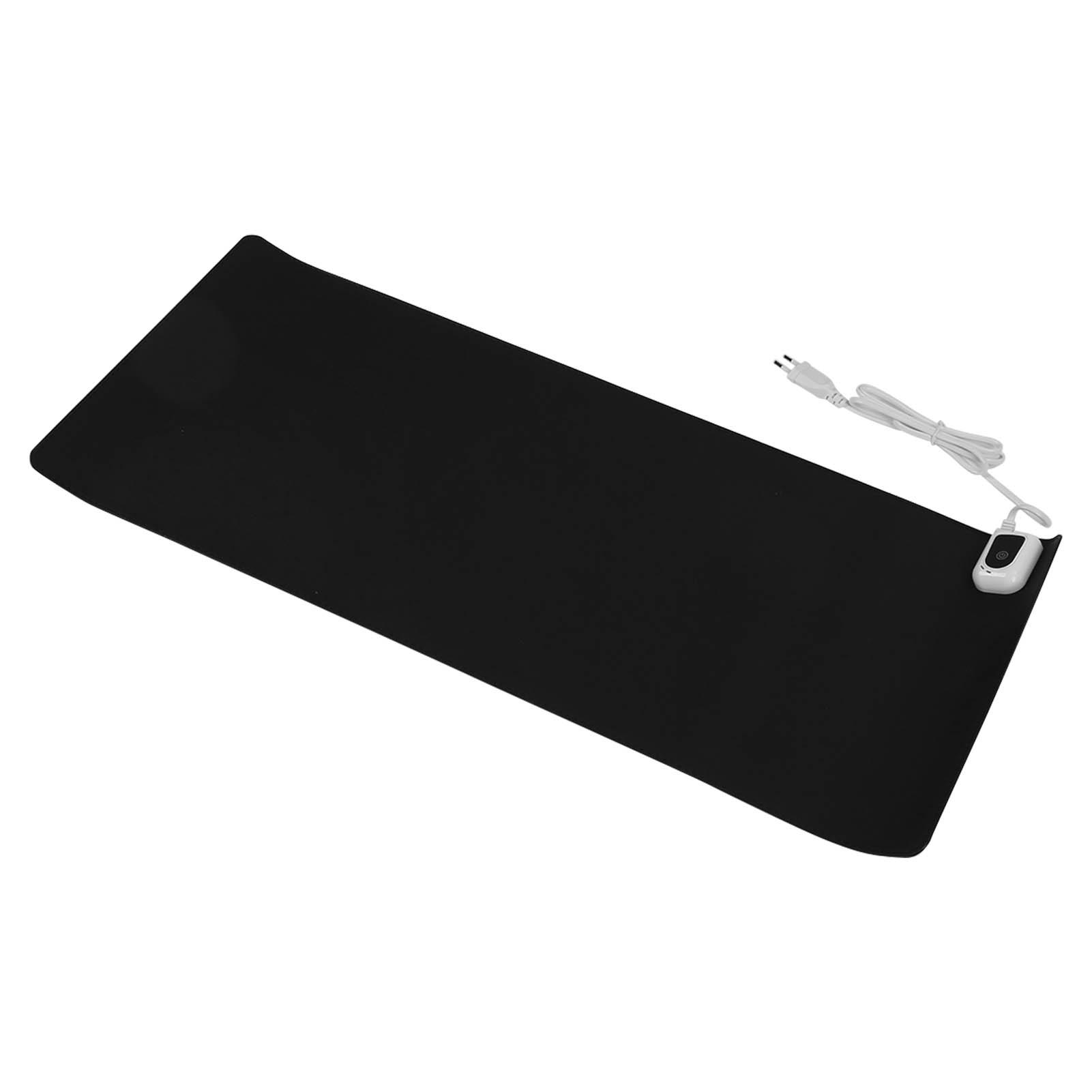 

Коврик для мыши с подогревом из искусственной кожи, теплый коврик для стола, 31x13 дюймов, подогреваемый игровой коврик для мыши для офиса, общежития