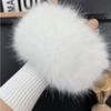 Soft Fluffy Wrist Cuffs Stretch Knitted Bands Coat Cuff Trim New Wrist Warmers  For Women