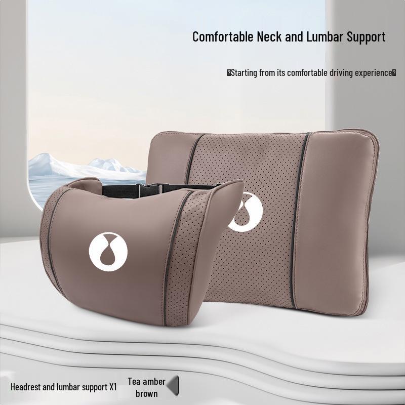 All-Season Lumbar Support Cushion & Headrest for BYD Denza Cars