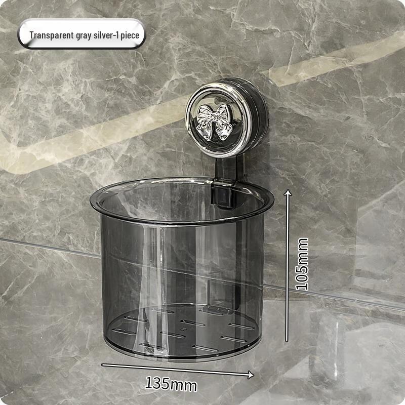 Adhesive Wall-Mounted Toilet Tissue & Face Towel Holder