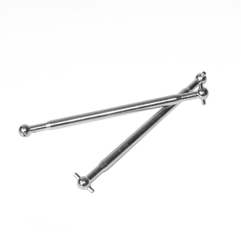 2Pcs Metal Rear Dog Bone Drive Shaft 25-WJ05 for Hosim XLH 9125 RC Car Spare Parts Upgrade Accessories