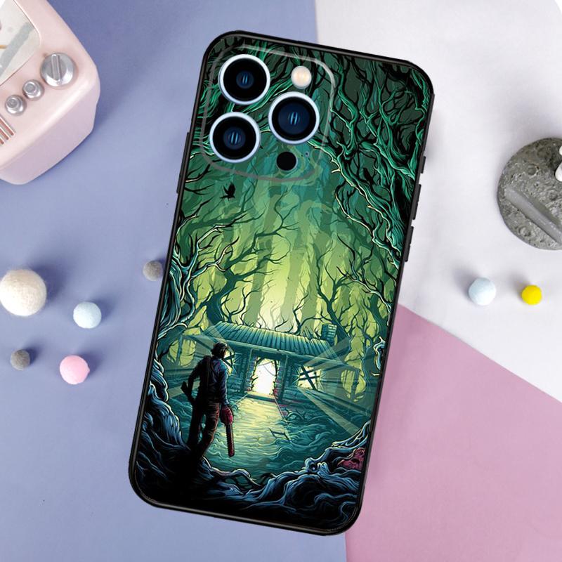 Horror Movie Evil Dead Case For iPhone 16 15 13 12 11 14 Pro Max Mini X XR XS Max Plus Bumper Back Cover