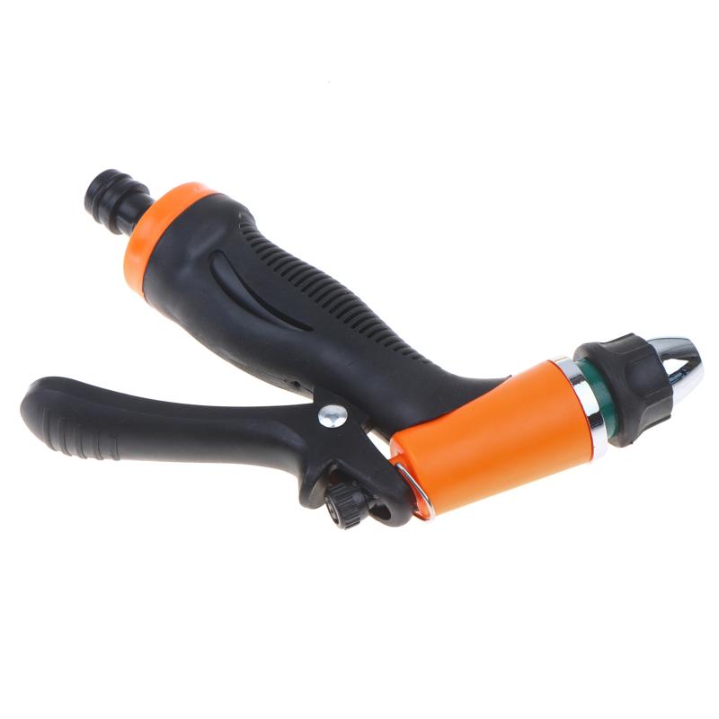 High Pressure Water Spray Gun Adjustable Pattern Rust Resistant for Car Washing Outdoor Garden Lawn Watering
