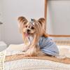 Stylish One-Piece Design Pet Hoodie Thick-Warmed Hooded Dog Warm Clothes Fleece-Lined Korean Style Pet Coat for Cats