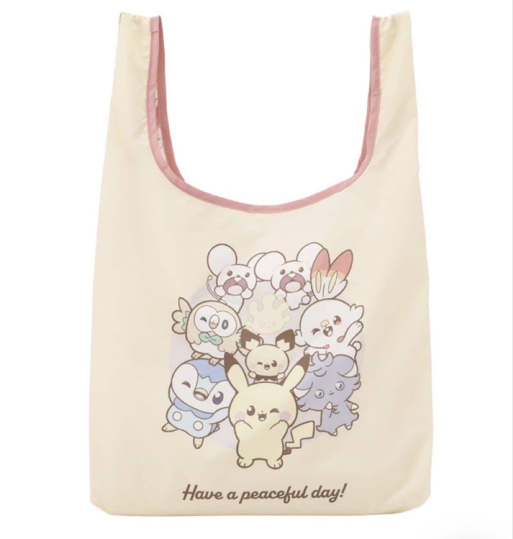 

[USED] Pokemon Motif Eco Bag Eco Bag Poke Piece Surico