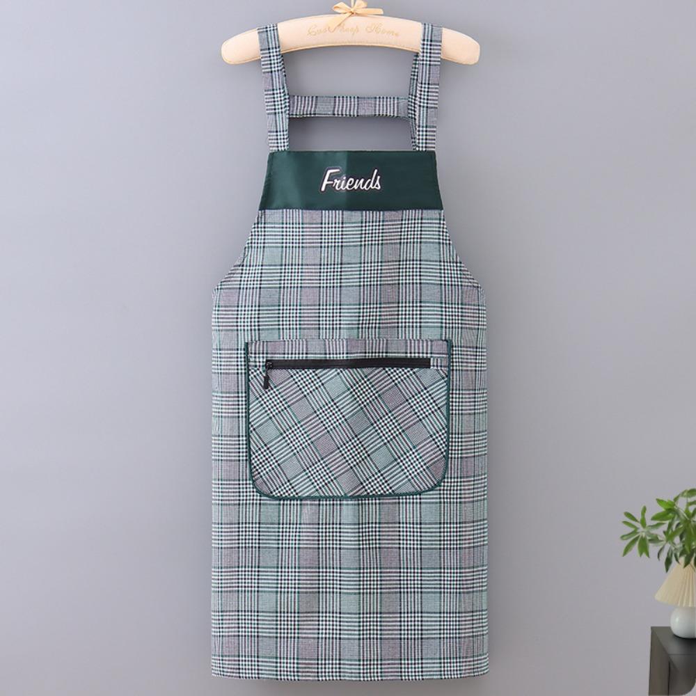 

Antifouling Work Apron Wear Resistant Coffee House Apron Fashion Kitchen Apron Home & Garden зелёный