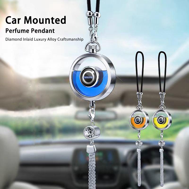 Car Perfume Pendant Air Freshener Auto Hanging Interior For Volvo V60 V70 XC90 S80 R designr XC60 XC40 C30 S90 S60 V90 V40 V50