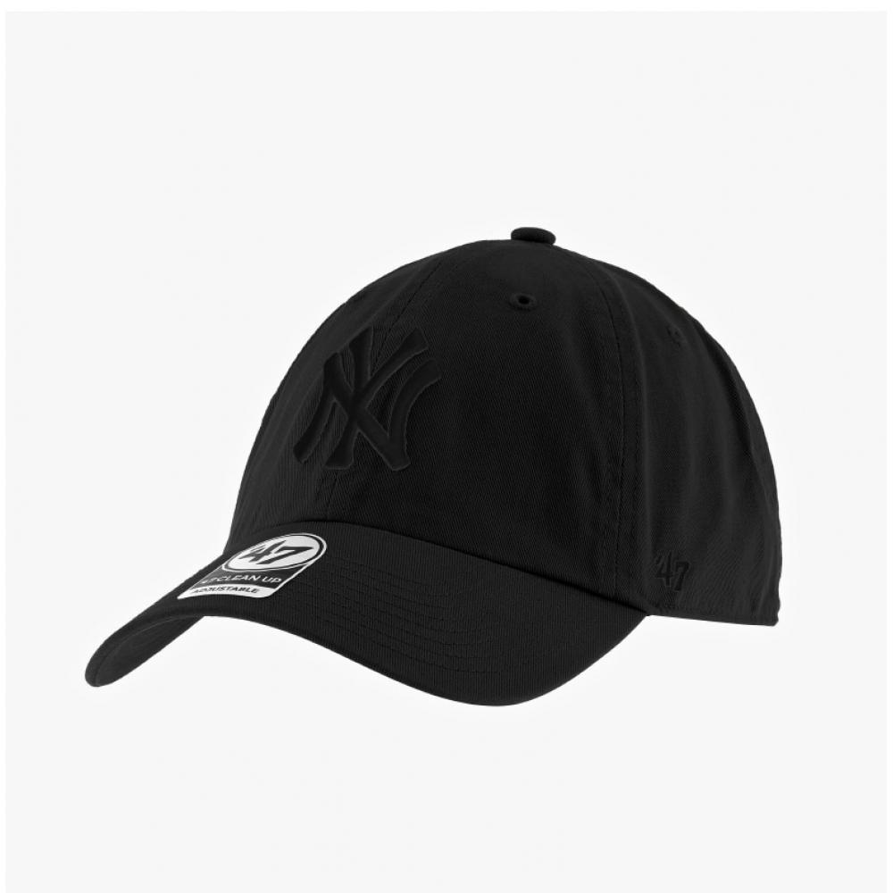 47 Brand B Rgw17gwsnl Bkf Ny New York Yankees Big Logo Ball Cap