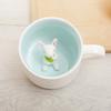 400ML Ceramic Mugs Creative Cute Cartoon Stereo Animal Milk Coffee Cups Couple Cups of Household Drinking Water Supplies