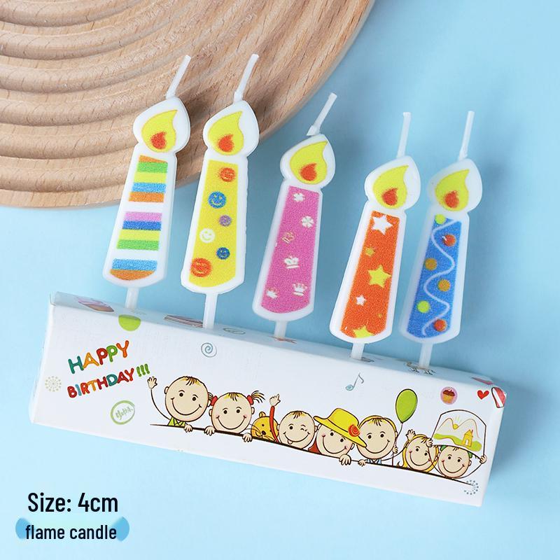 Curved Spiral Birthday Cake Candles - Creative Decorative Ornaments
