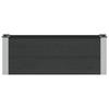Raised Garden Bed Black 100 X 30 X 36 Cm
