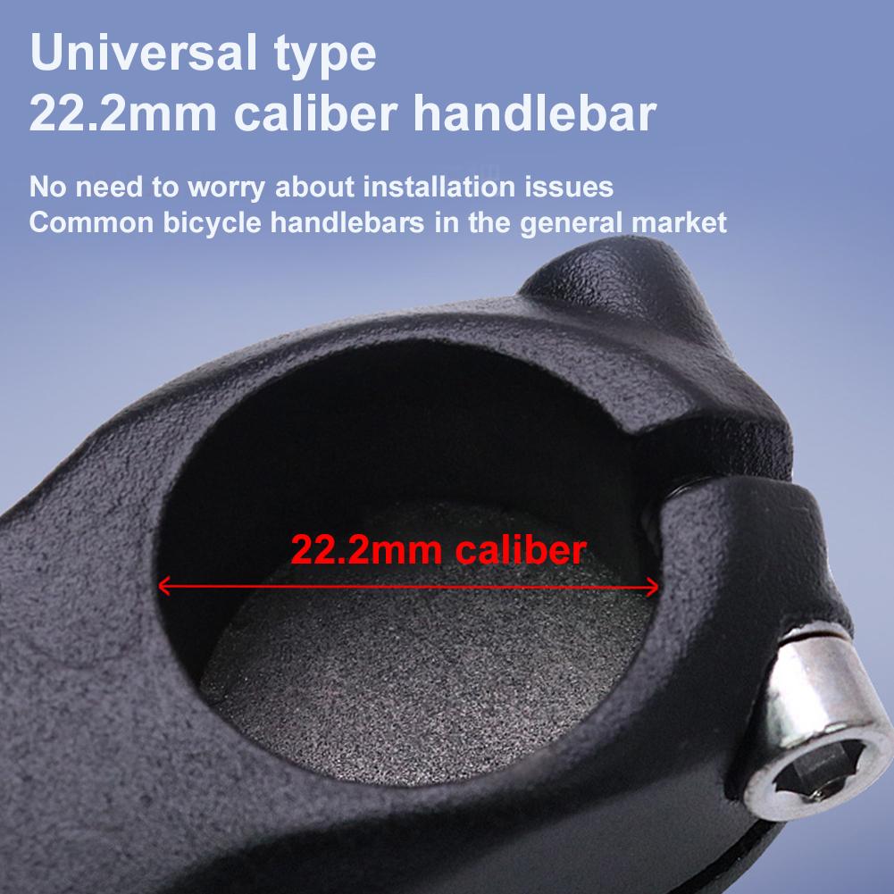 1 Pair Adjustable Small Auxiliary Bicycle Handlebar Aluminum Alloy Vice Handle Rest Blade Handlebar Grips MTB Riding Equipment