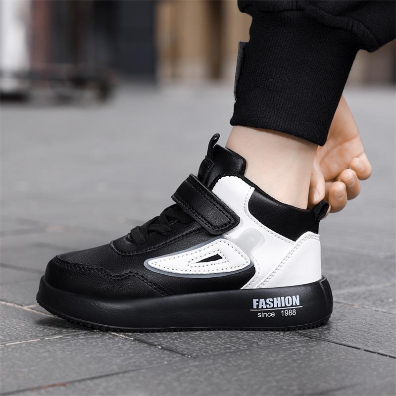New Style Spring Children Shoes Leather Waterproof Sports Shoes Kids Lightweight Girls Boys Casual Fashion Sneakers