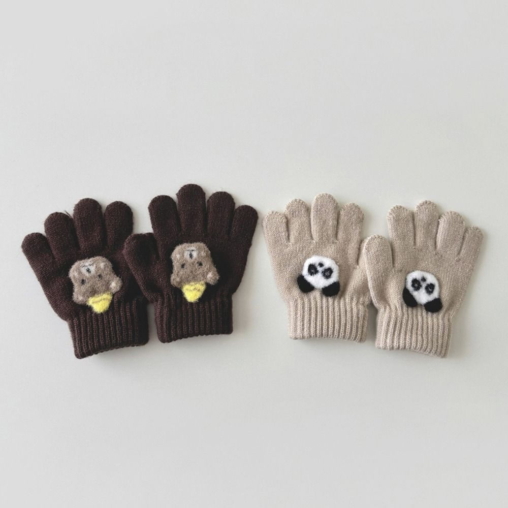 Kältefeste Kinder Baby Handschuhe Winddichte Warme Fäustlinge Herbst Winter Handschuhe Arbeit Büro
