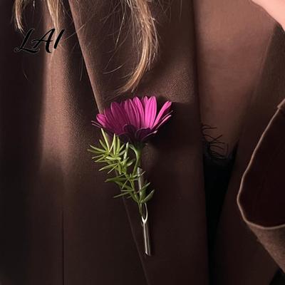 Jewelry Pin 1/2/3Pcs Flower Design Brooch Sweaters Collars Hats Bags Coats Anti-rust