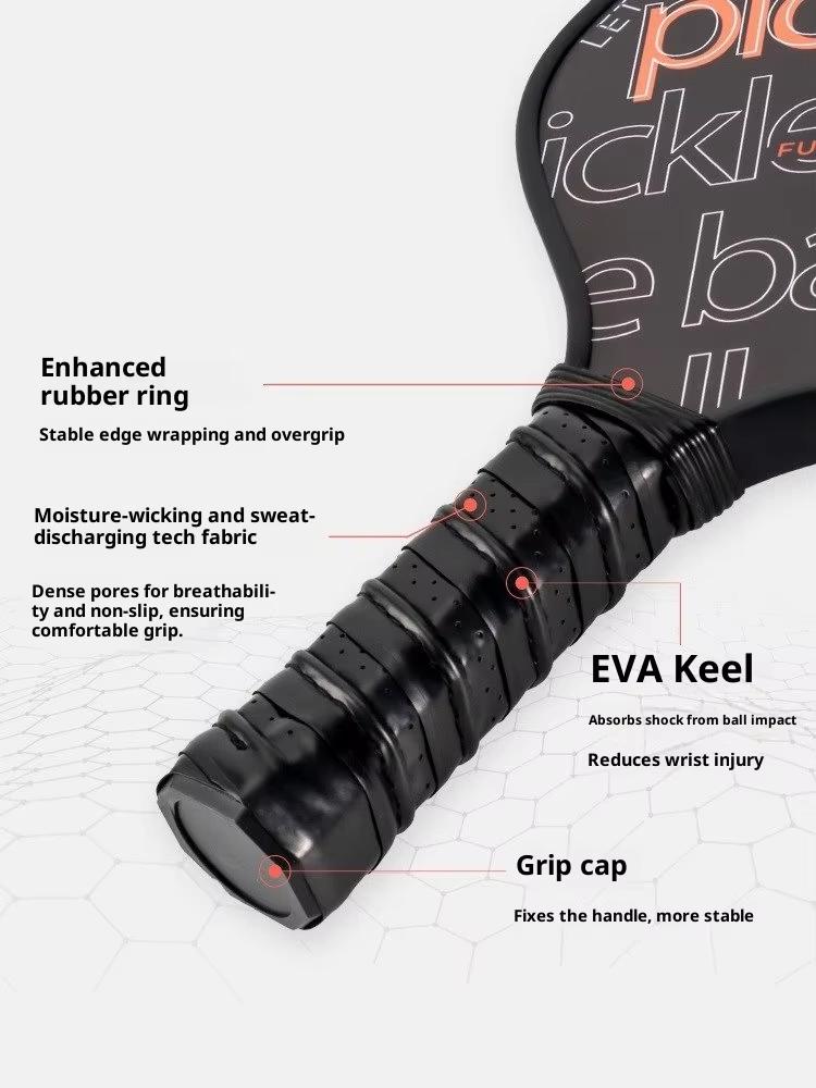 UNION T700 Carbon Fiber Children Rectangular Pickleball Racket Approved USAPA 16mm Hot-Press Honeycomb Core Training Custom
