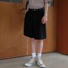 Wide-leg Casual Shorts Men's and Women's Loose Straight Down Pants Five-point Pants Retro Basic Solid Color Shorts