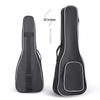 MDNG 23-inch White Edge Ukulele/Guitar Bag