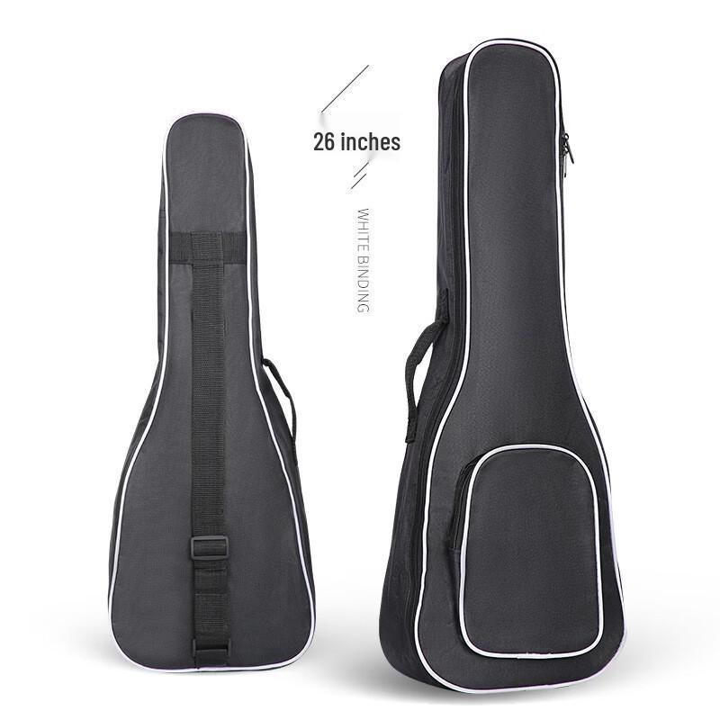 MDNG 23-inch White Edge Ukulele/Guitar Bag
