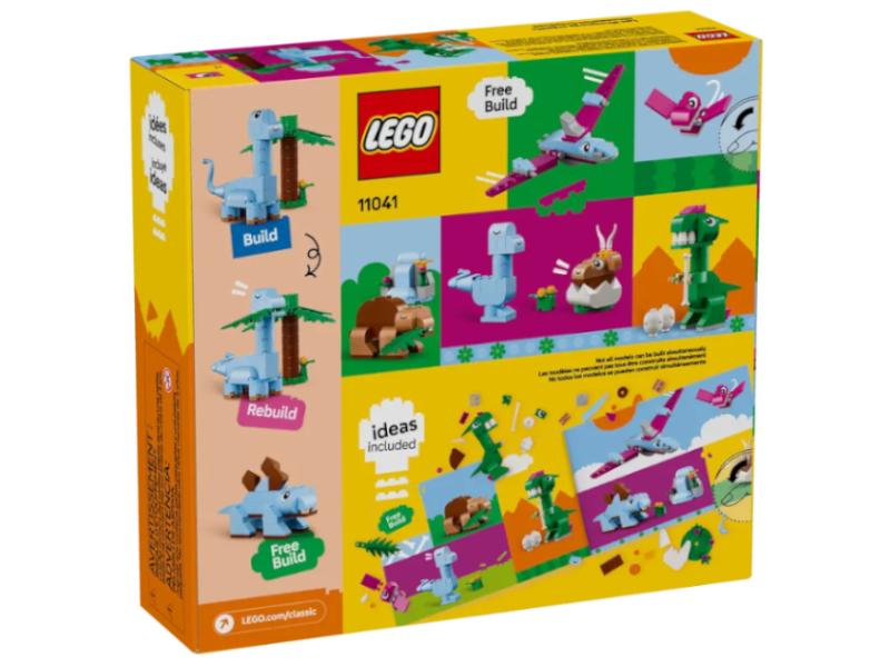Klocki lego classic 11041 kreatywne dinozaury 5+ (elementy: 450)