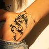 Indian Hand-painted Tattoo Henna Stencil Reusable DIY Tattooing Template Floral Animal Patterns Hand And Wrist Stencil for Temporary Tattoos