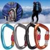 Outdoor Ascend Accessories Security Master Lock Climbing Key Hooks Professional Carabiner Mountaineering Protective Equipment