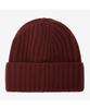 Noseupeiseu Ne3Br83B Oblique Bold Beanie Burgandy