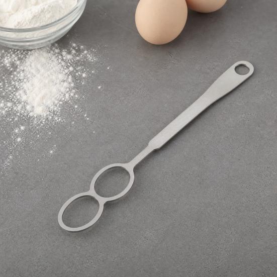 Frusta per Impasto, Bastoncino Mescolatore Manuale in Acciaio Inossidabile per Sbattere Uova e Panna, Strumento Multifunzione per la Cottura per la Cucina di Casa